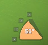 51 degree angle on Gauntlet